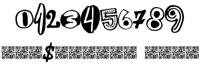 MixedThirty Font OTHER CHARS