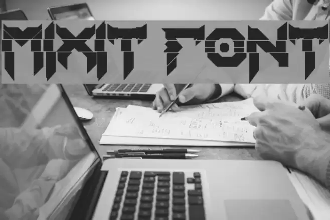 Mixit Font examples