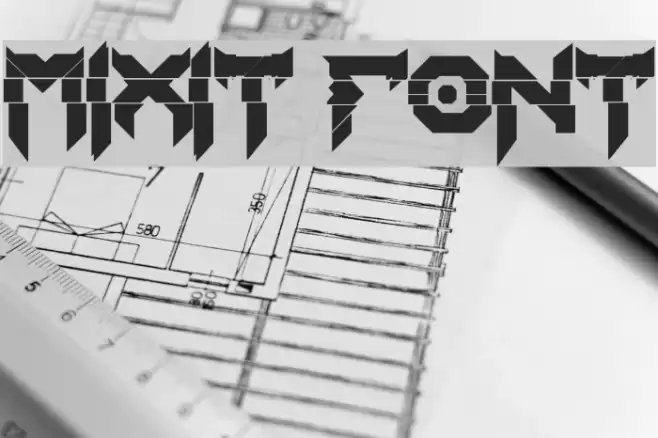 Mixit Font examples