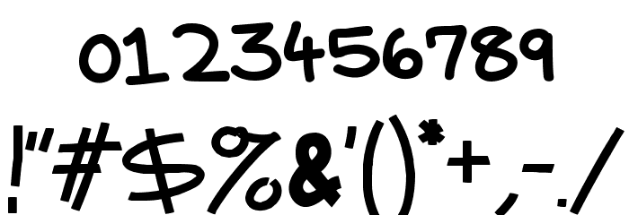 Mixmatch Font OTHER CHARS