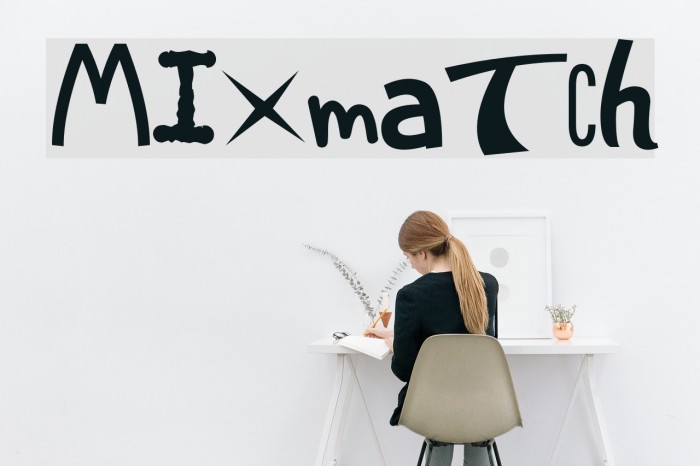 Mixmatch Font examples