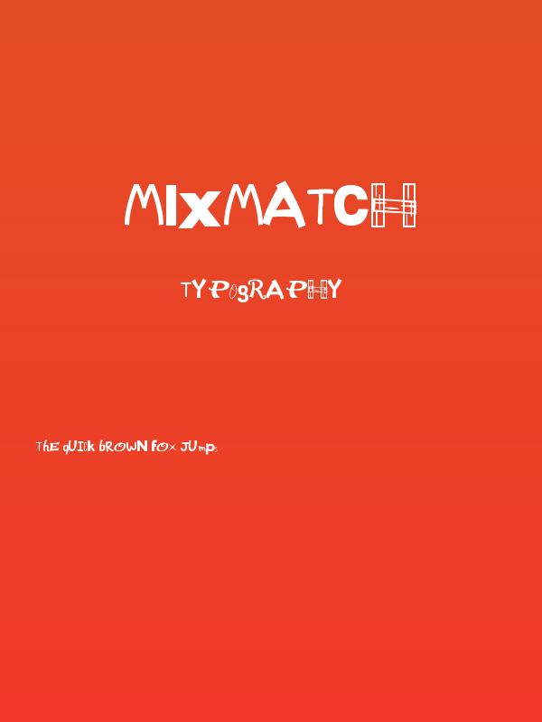 Mixmatch Poster