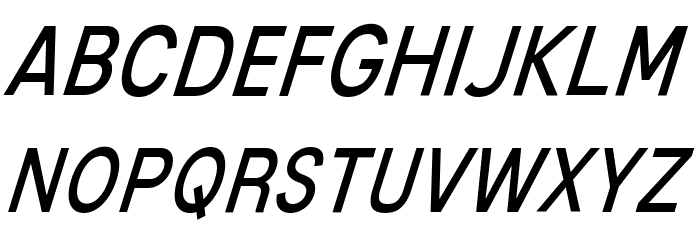 MixolydianTitlingBk-Italic Font LOWERCASE