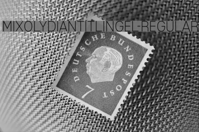 MixolydianTitlingEl-Regular Example 1