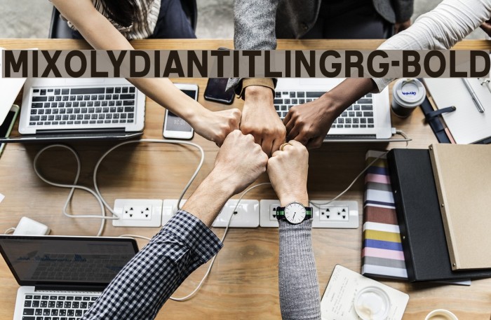 MixolydianTitlingRg-Bold Font examples