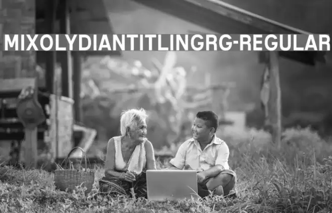 MixolydianTitlingRg-Regular Example 1
