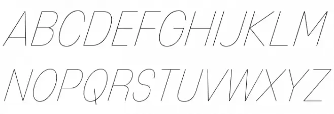 MixolydianTitlingUl-Italic Polices MAJUSCULES