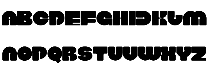 Mixpie Font UPPERCASE