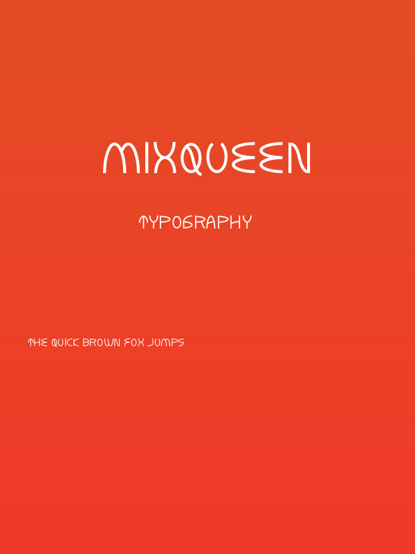 Mixqueen Poster