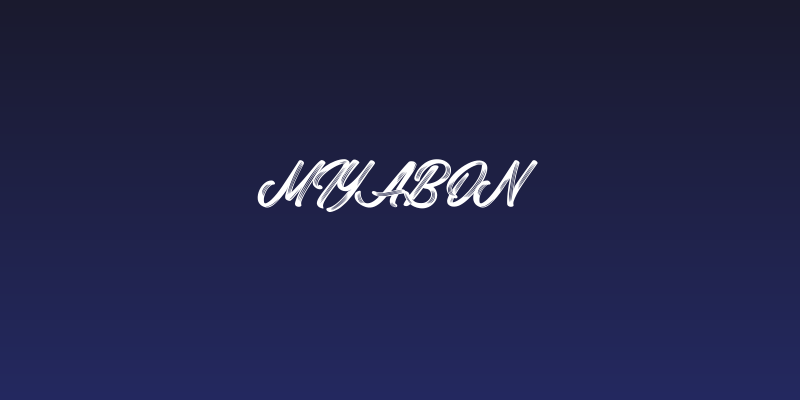 Miyabon Social Header