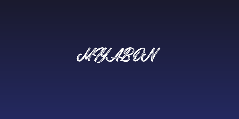 Miyabon Social Header