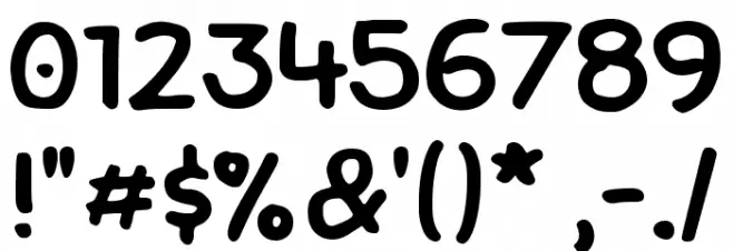 Mizka Font OTHER CHARS