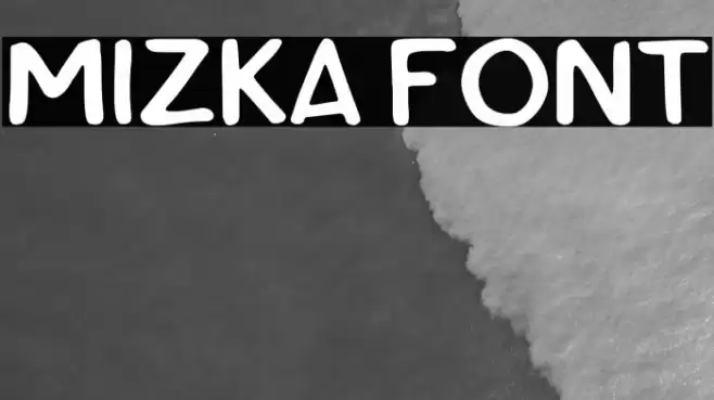 Mizka Font examples