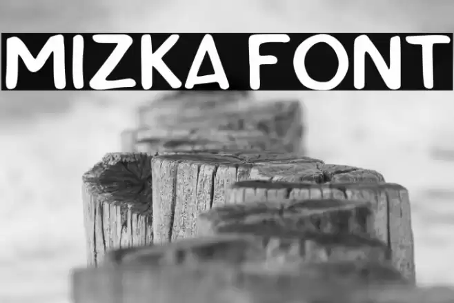 Mizka Font examples