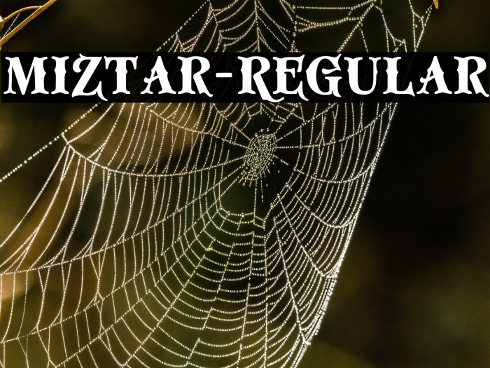 Miztar-Regular Example 1