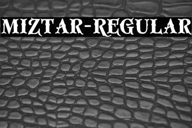 Miztar-Regular Example 2
