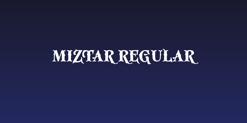 Miztar Regular Social Header