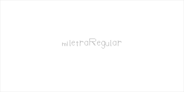 mi letra Regular Logo