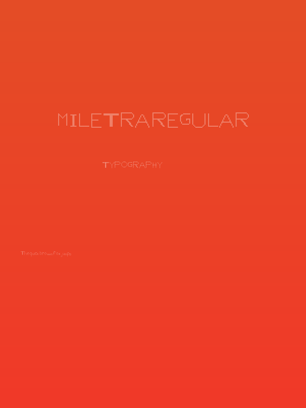 mi letra Regular Poster