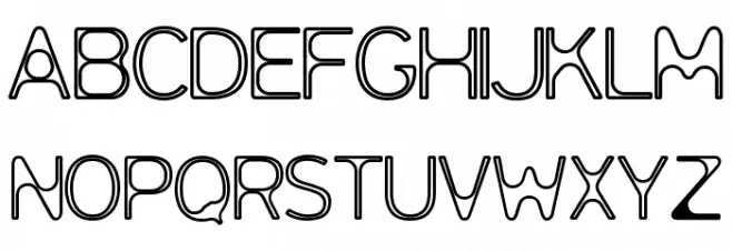 mia خط أحرف صغيرة