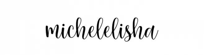 michelelisha  नि: शुल्क फ़ॉन्ट्स डाउनलोड
