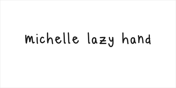 michelle lazy hand Logo