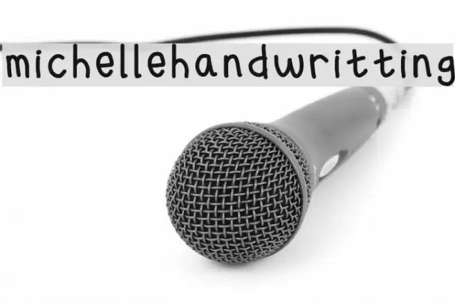 michellehandwritting フォント examples