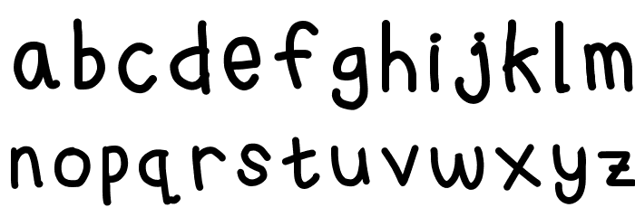 michellehandwritting Font LOWERCASE
