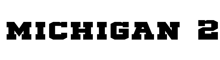 michigan 2 Font