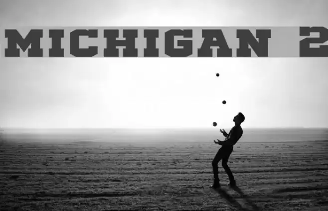 michigan 2 Font examples
