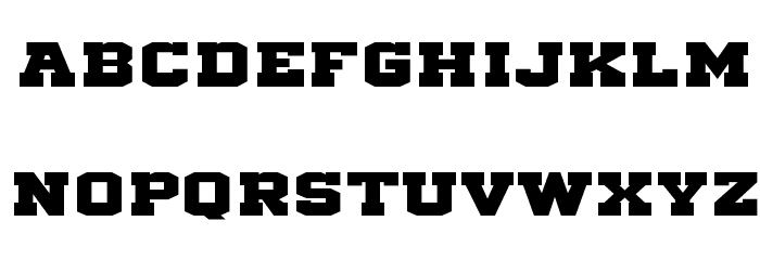 michigan 2 Font LOWERCASE