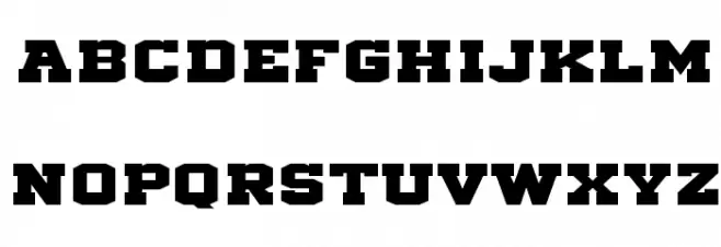 michigan 2 Caratteri MINUSCOLO