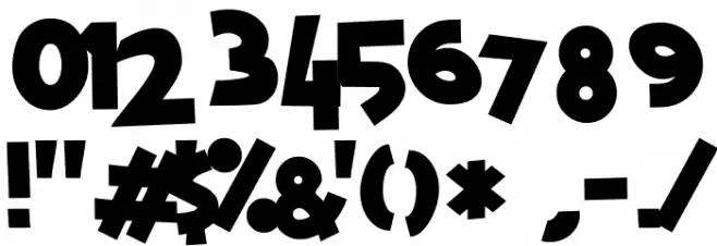 mickeykw Font OTHER CHARS