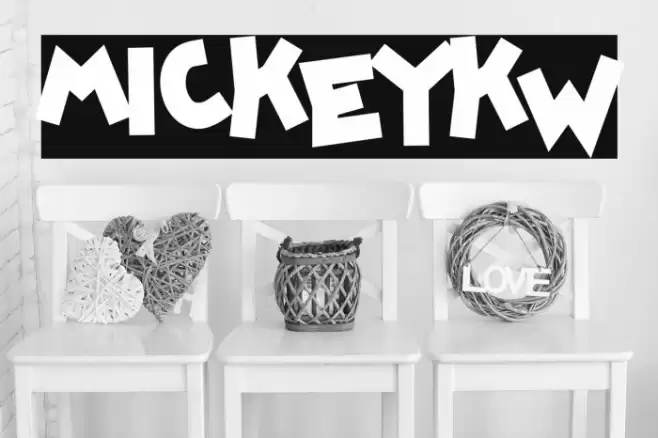 mickeykw Font examples