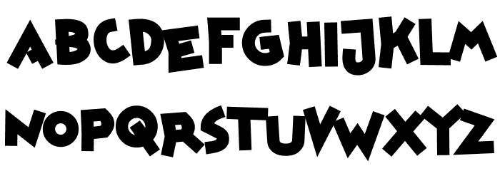 mickeykw Font LOWERCASE