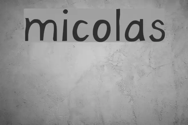 micolas Example 3