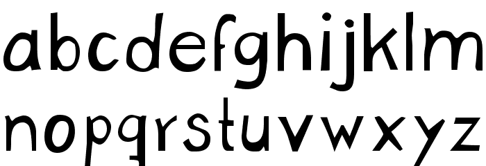 micolas Font LOWERCASE