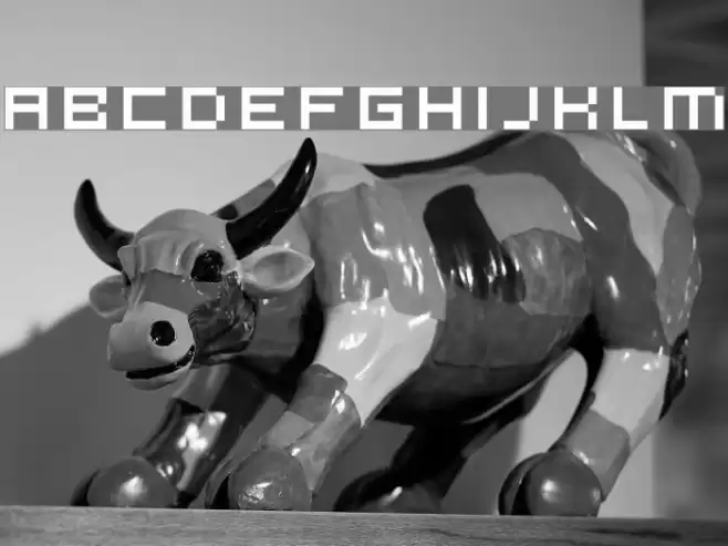 microN56 Font examples