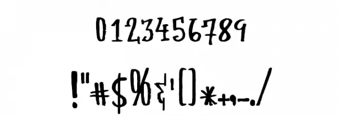 midcentury Font OTHER CHARS