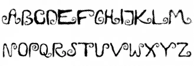 mieszkanie9 Schriftart Groß