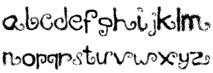 mieszkanie9 Font LOWERCASE