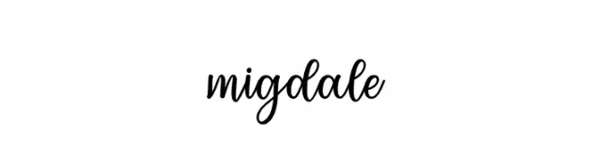 migdale  Скачать бесплатные шрифты
