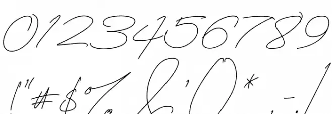 mightam Font OTHER CHARS