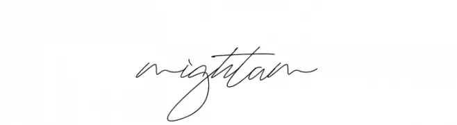 mightam  免费字体下载