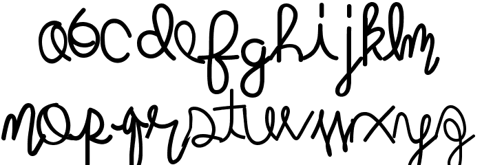 mightyroping Font LOWERCASE