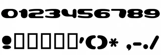 milky well Font OTHER CHARS