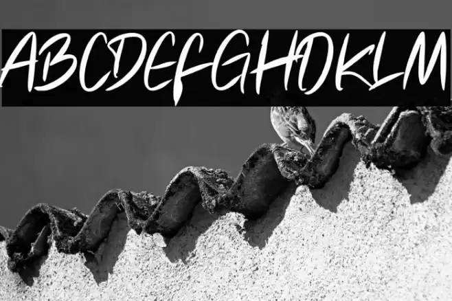 milliwatts Font examples