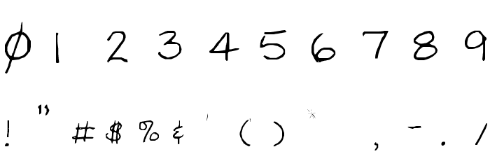 mimi Font OTHER CHARS