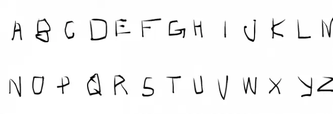 mimizu Шрифта ВЕРХНИЙ