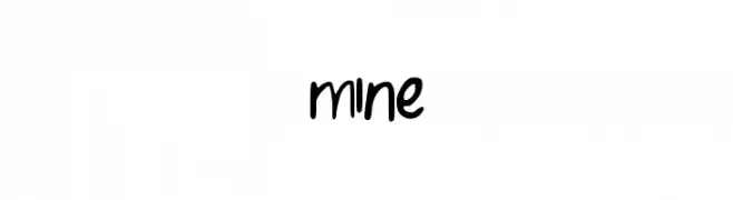 mine  Fuentes Gratis Descargar